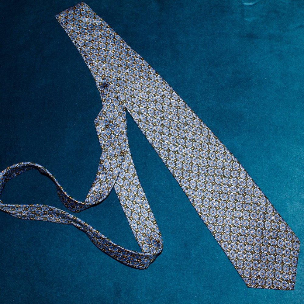 Vintage 90s J. Crew Handmade Silk Tie